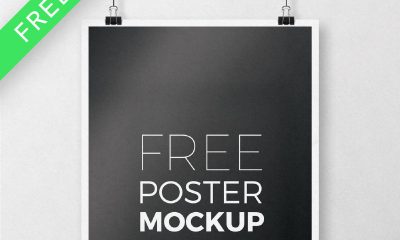 7ec300d68c19725ec5cbe1f3e876d2b8 400x240 - Free Poster Mockup | PSD
